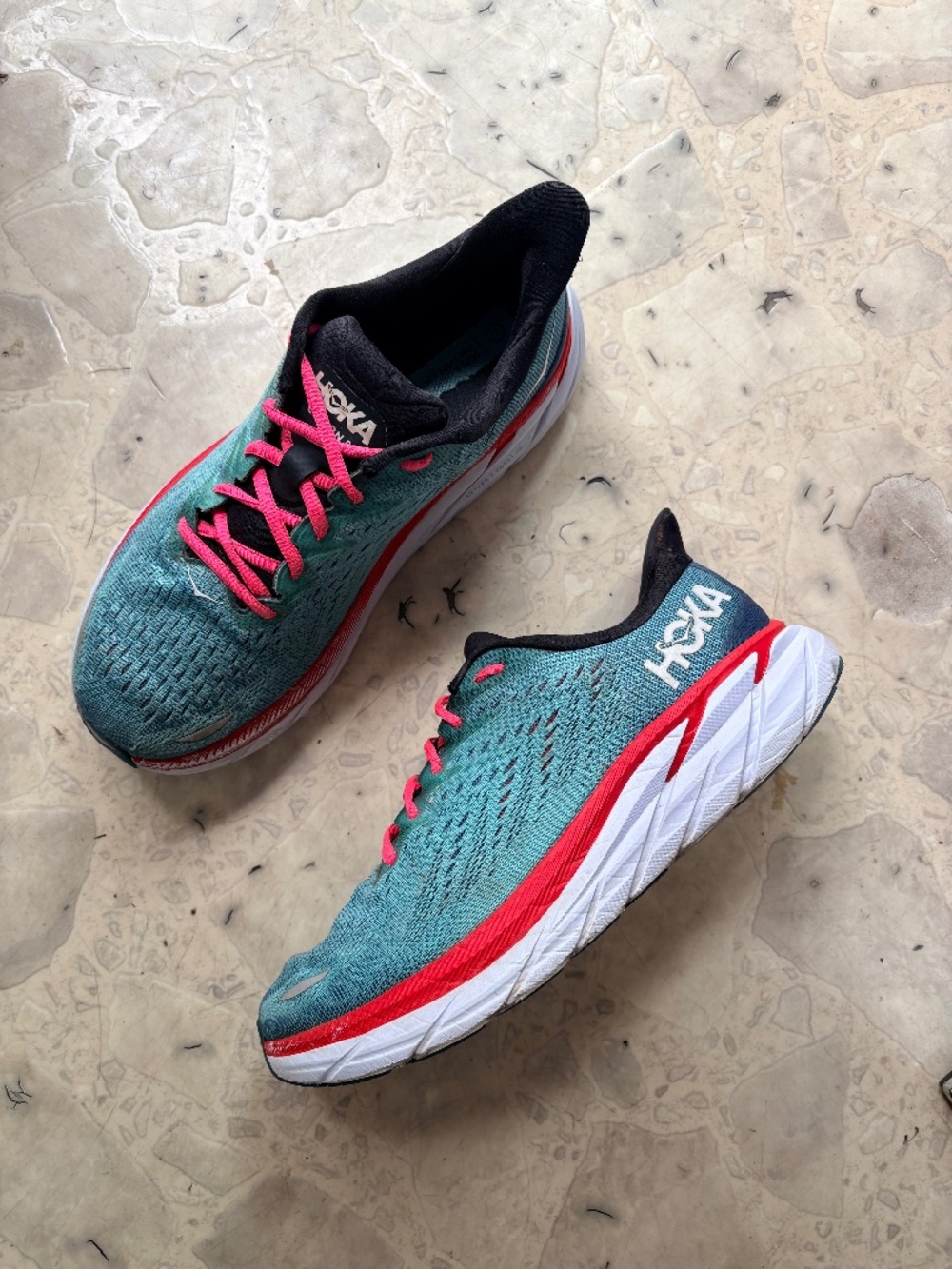 Hoka Clifton 8 Real Teal | 8M/9.5W